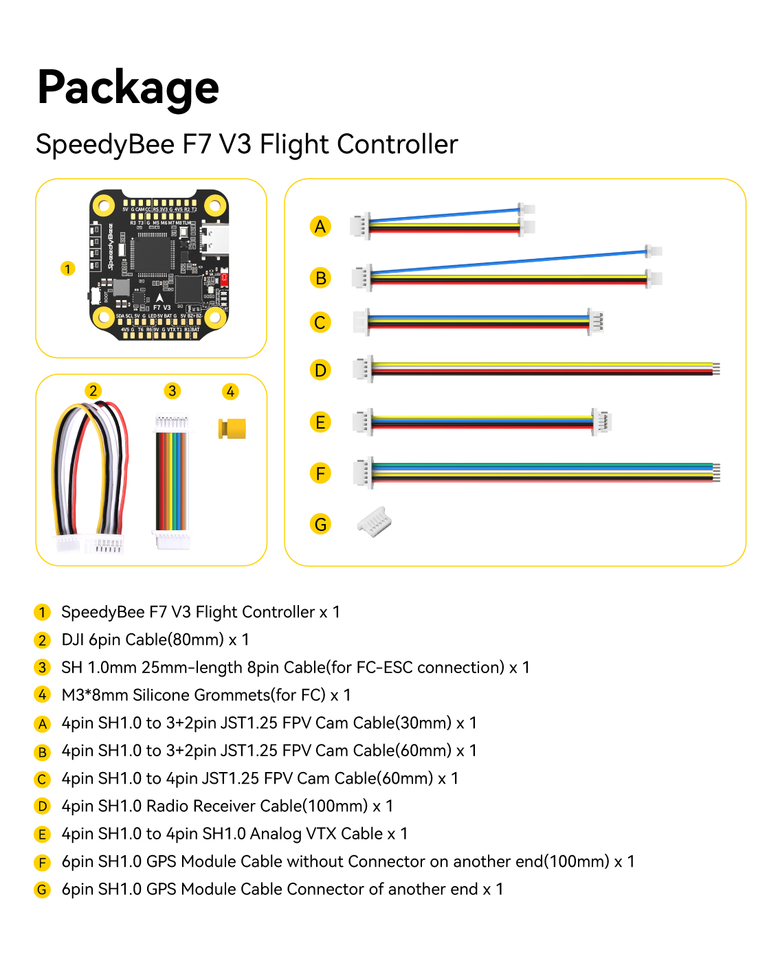 SpeedyBee F7V3 STACK