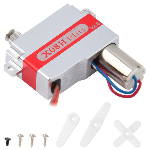 X08H Plus Horizontal Lug Servo 5.3Kg.cm 0.09s 9.5g 8mm for RC Gliders