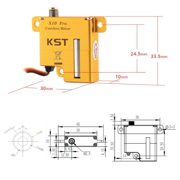 X10 Pro-A Servo