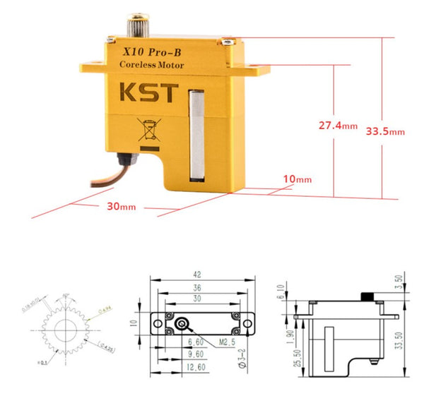 X10 Pro-B Servo