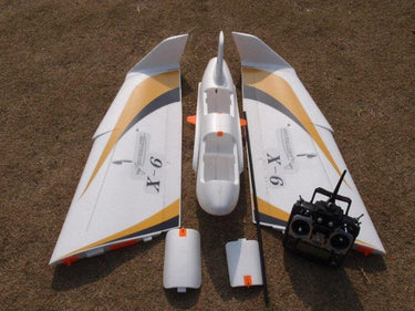 New Version Skywalker x6 white flying wing 1.5meters 12 x-6 fpv epo large wings airplane skywalker remote control toys plane - uavmodel